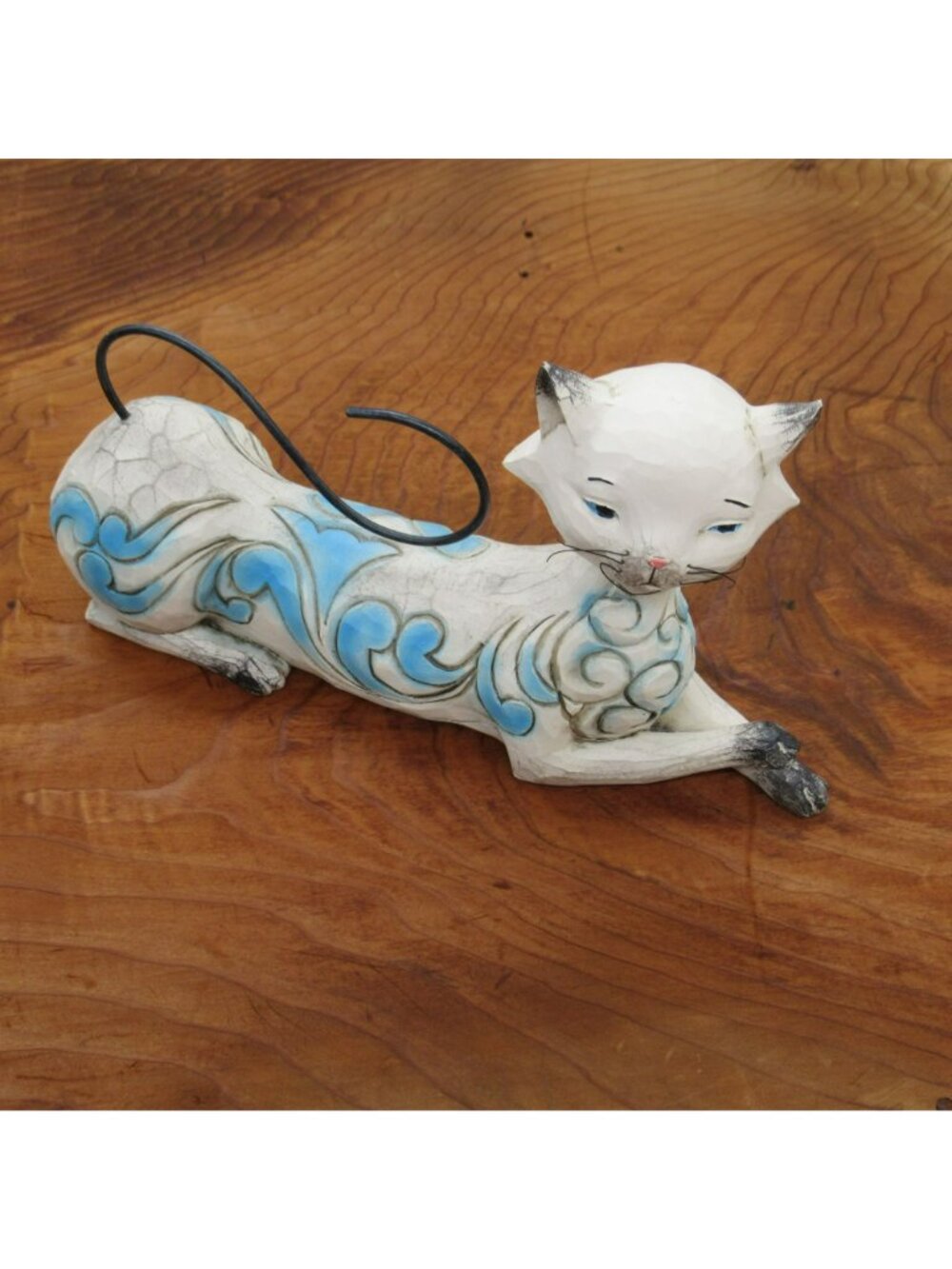 Jim Shore Heartwood Creek Maya Cat Figurine Handcrafted Folk Art 2013